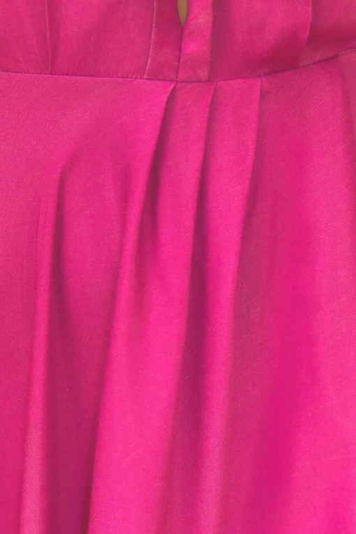  PINK LONG SLEEVE MAXI DRESS