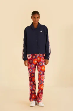  RED ADIDAS FARM PANTS