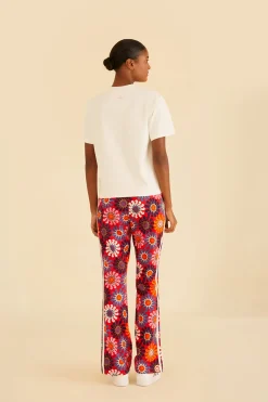  RED ADIDAS FARM PANTS