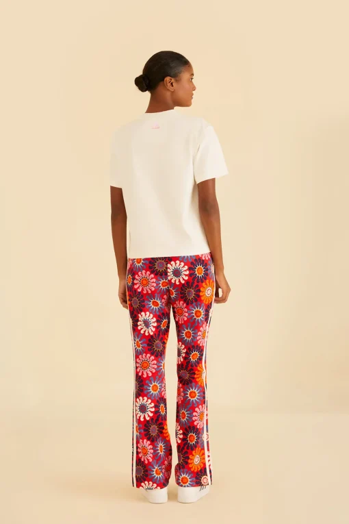  RED ADIDAS FARM PANTS