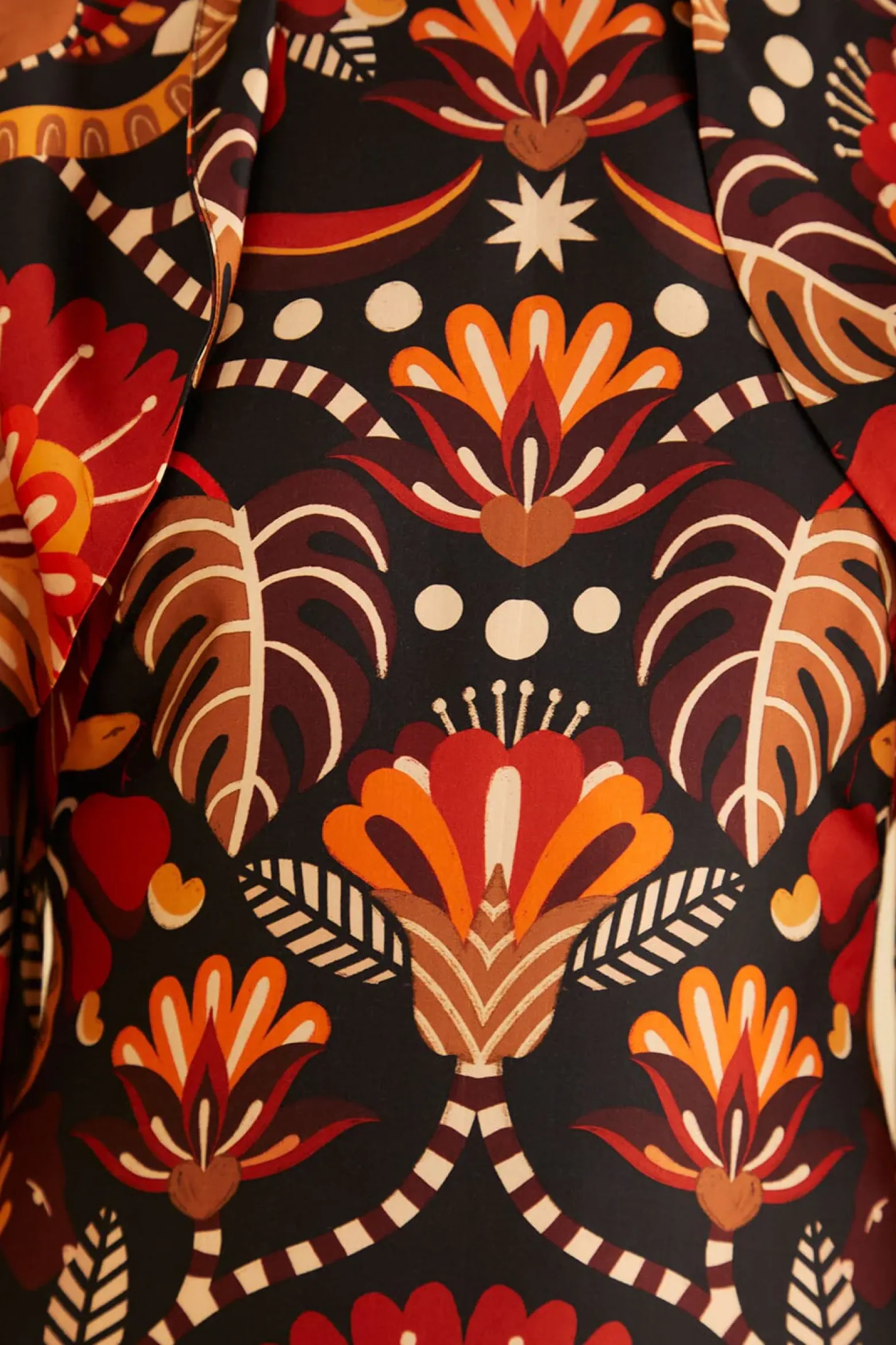 RED NATURE BEAUTY SCARF BACKLESS MIDI DRESS