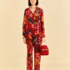  RED ROOSTER LEAVES PANTS