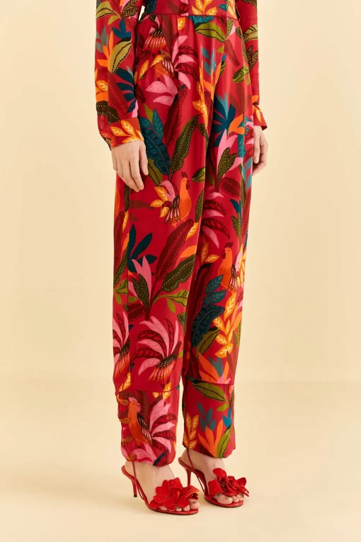  RED ROOSTER LEAVES PANTS