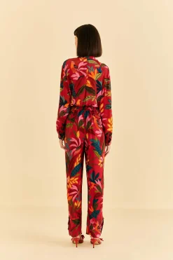  RED ROOSTER LEAVES PANTS