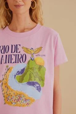  RIO DE JANEIRO ORGANIC COTTON FIT T-SHIRT