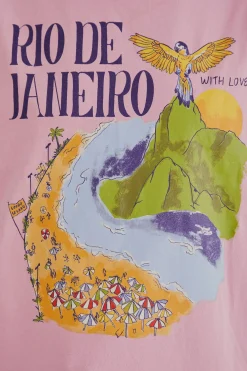  RIO DE JANEIRO ORGANIC COTTON FIT T-SHIRT