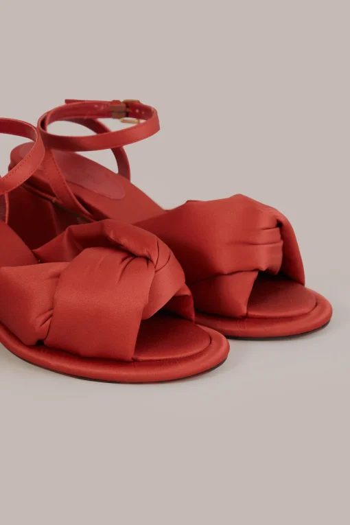  RUST PUFFER HIGH SANDAL