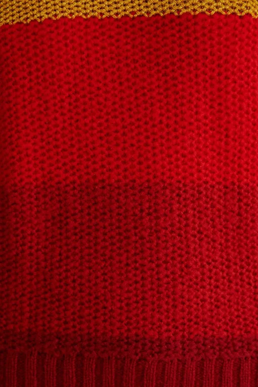  SHINY STRIPES KNIT SWEATER