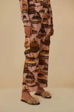  SHUHU BEIGE CARGO PANTS
