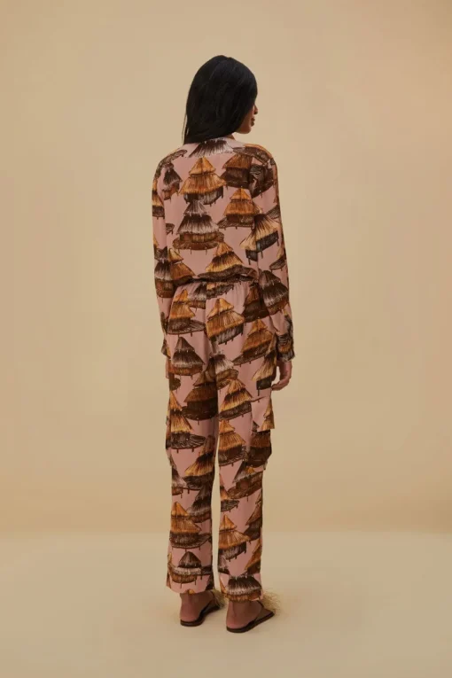  SHUHU BEIGE CARGO PANTS