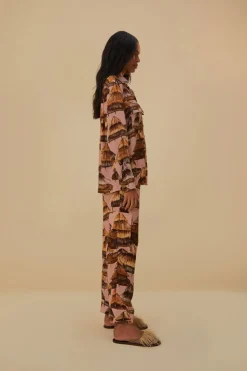  SHUHU BEIGE CARGO PANTS
