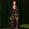  SUNNY MOOD SEQUIN V NECK JUMPSUIT
