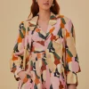  THE KISS MULTICOLOR CUT OUT BLAZER