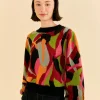 THE MULTICOLOR DANCE KNIT SWEATER