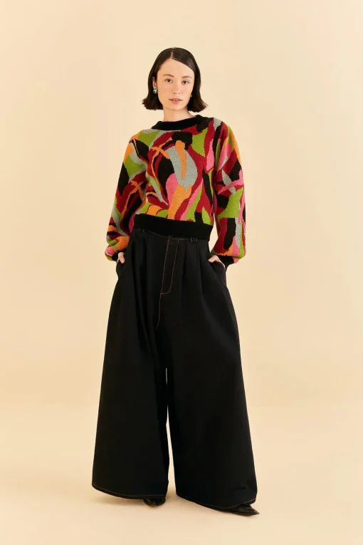  THE MULTICOLOR DANCE KNIT SWEATER