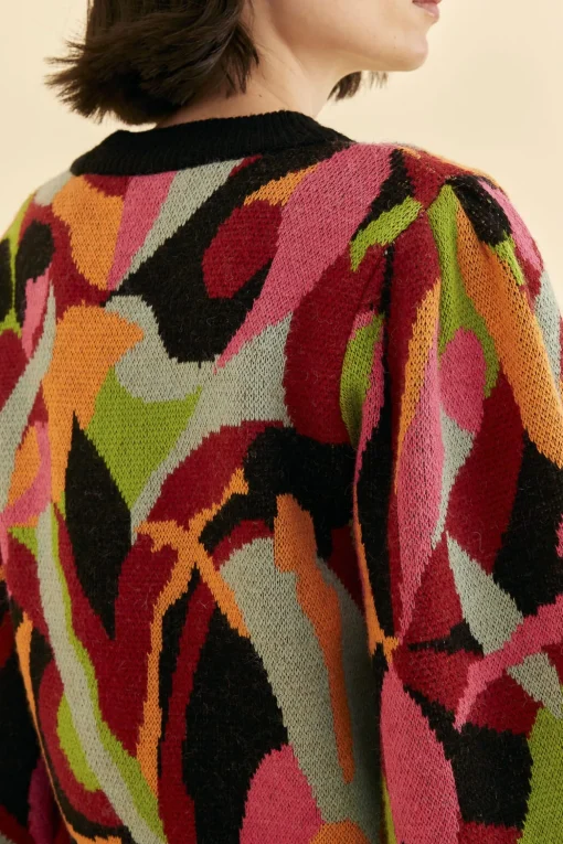  THE MULTICOLOR DANCE KNIT SWEATER