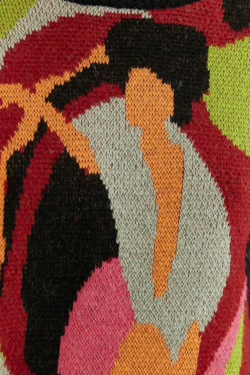  THE MULTICOLOR DANCE KNIT SWEATER