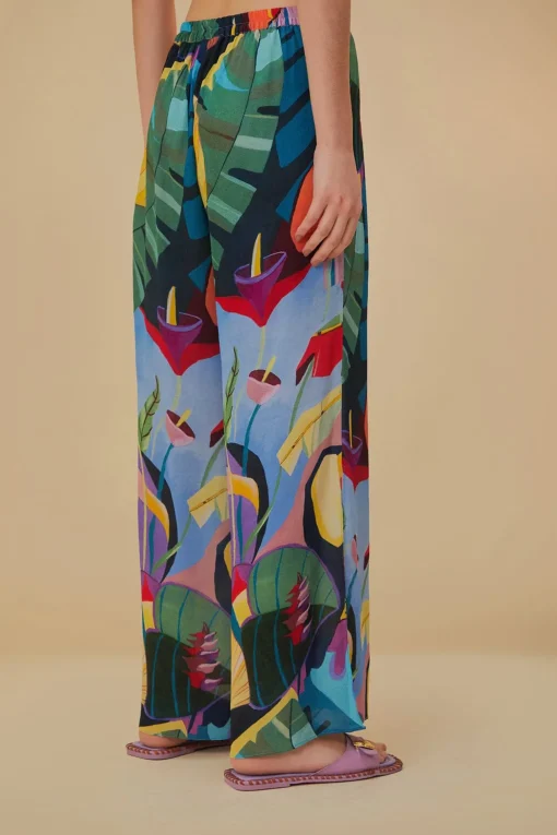  TROPICAL SCENARIO MULTICOLOR PANTS