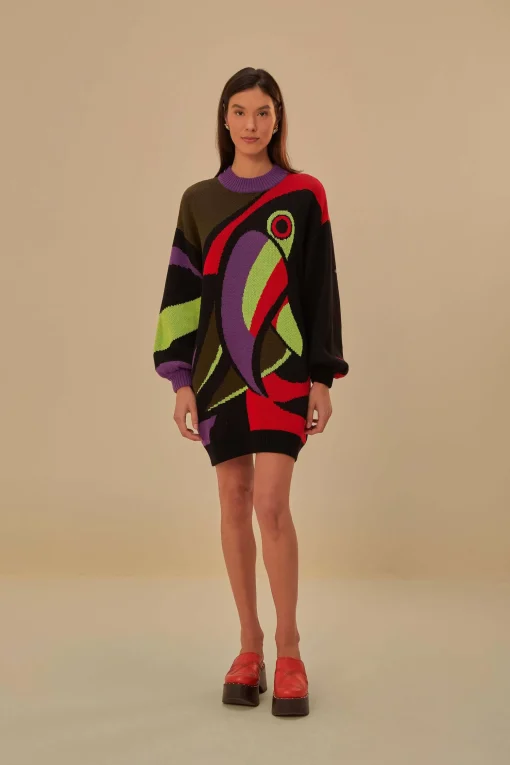  TUCANO KAMBO KNIT SWEATERDRESS
