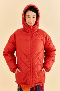  VINTAGE WAVE REVERSIBLE PUFFER JACKET