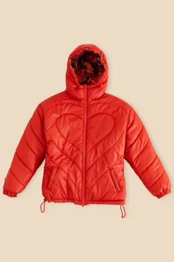  VINTAGE WAVE REVERSIBLE PUFFER JACKET