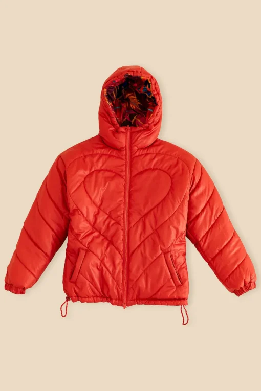  VINTAGE WAVE REVERSIBLE PUFFER JACKET