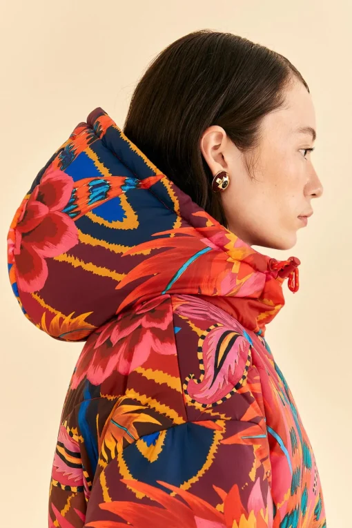  VINTAGE WAVE REVERSIBLE PUFFER JACKET