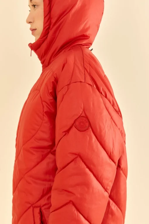  VINTAGE WAVE REVERSIBLE PUFFER JACKET