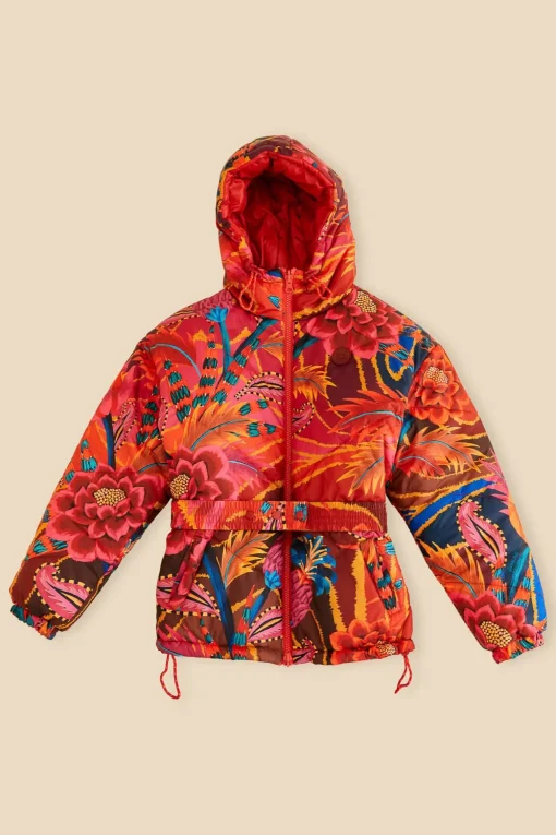 VINTAGE WAVE REVERSIBLE PUFFER JACKET