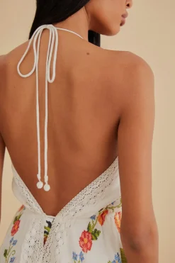  WHITE BANANA VITAMIN LACE COVER UP