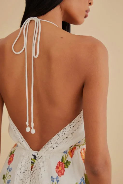  WHITE BANANA VITAMIN LACE COVER UP