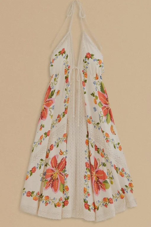  WHITE BANANA VITAMIN LACE COVER UP