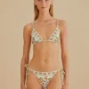  WHITE BANANA VITAMIN SIDE TIE BIKINI BOTTOM
