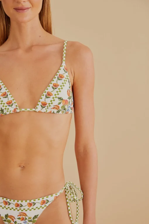  WHITE BANANA VITAMIN SIDE TIE BIKINI BOTTOM