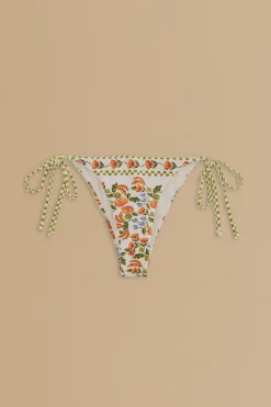  WHITE BANANA VITAMIN SIDE TIE BIKINI BOTTOM