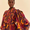  YELLOW FRUIT DREAM LONG SLEEVE BLOUSE